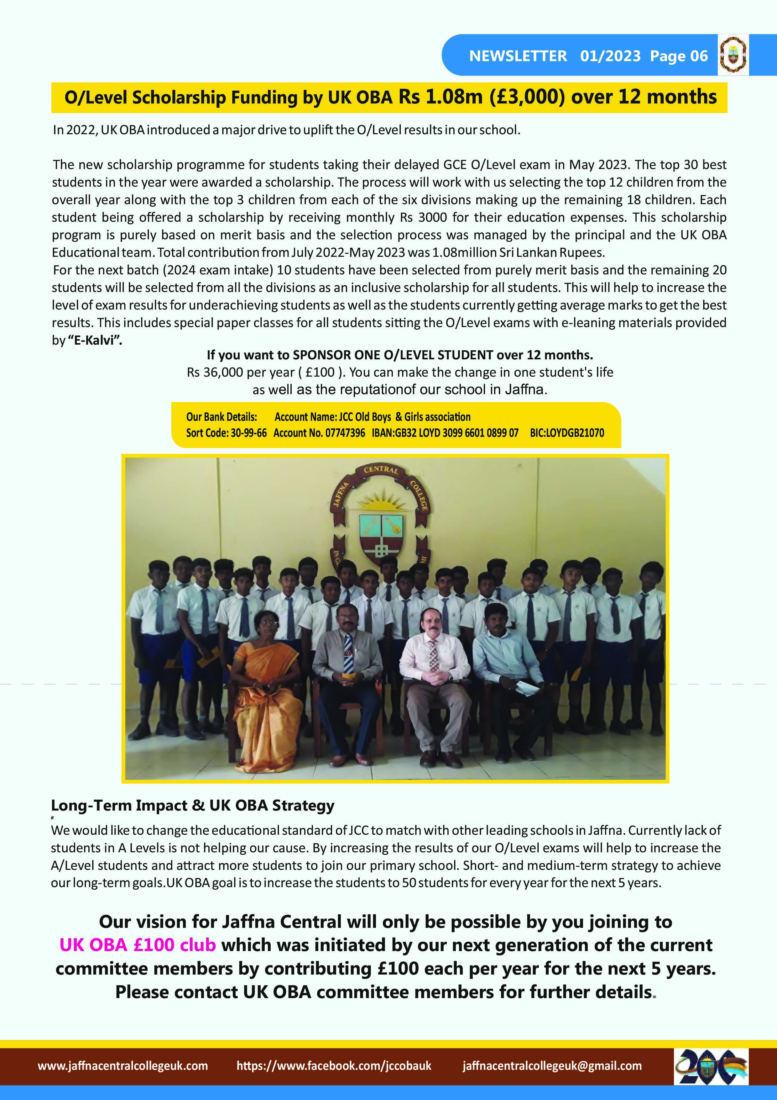 JCC OBA UK Newsletter - 2023 Page 6